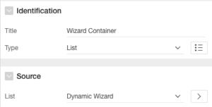 Wizard Container