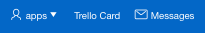 Trello Card link in Nav Bar